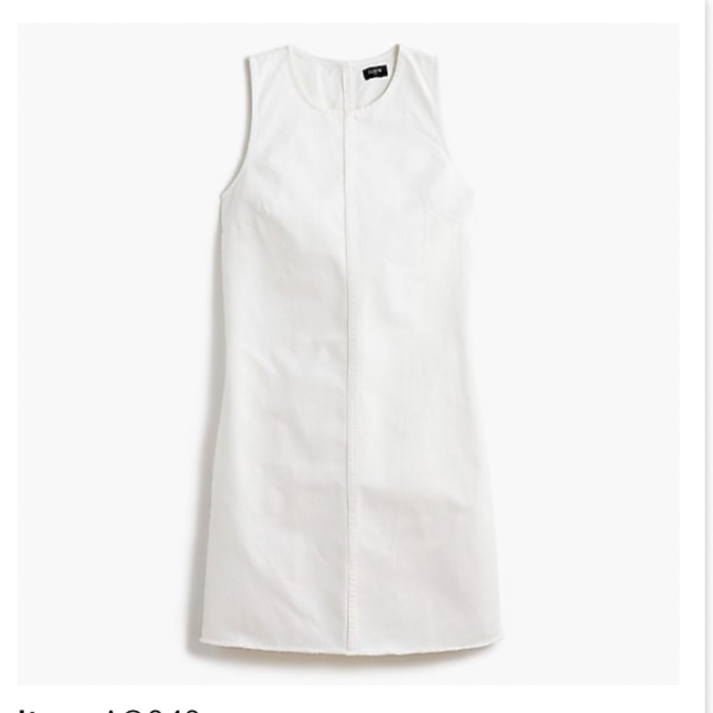 NWT J Crew White Dress